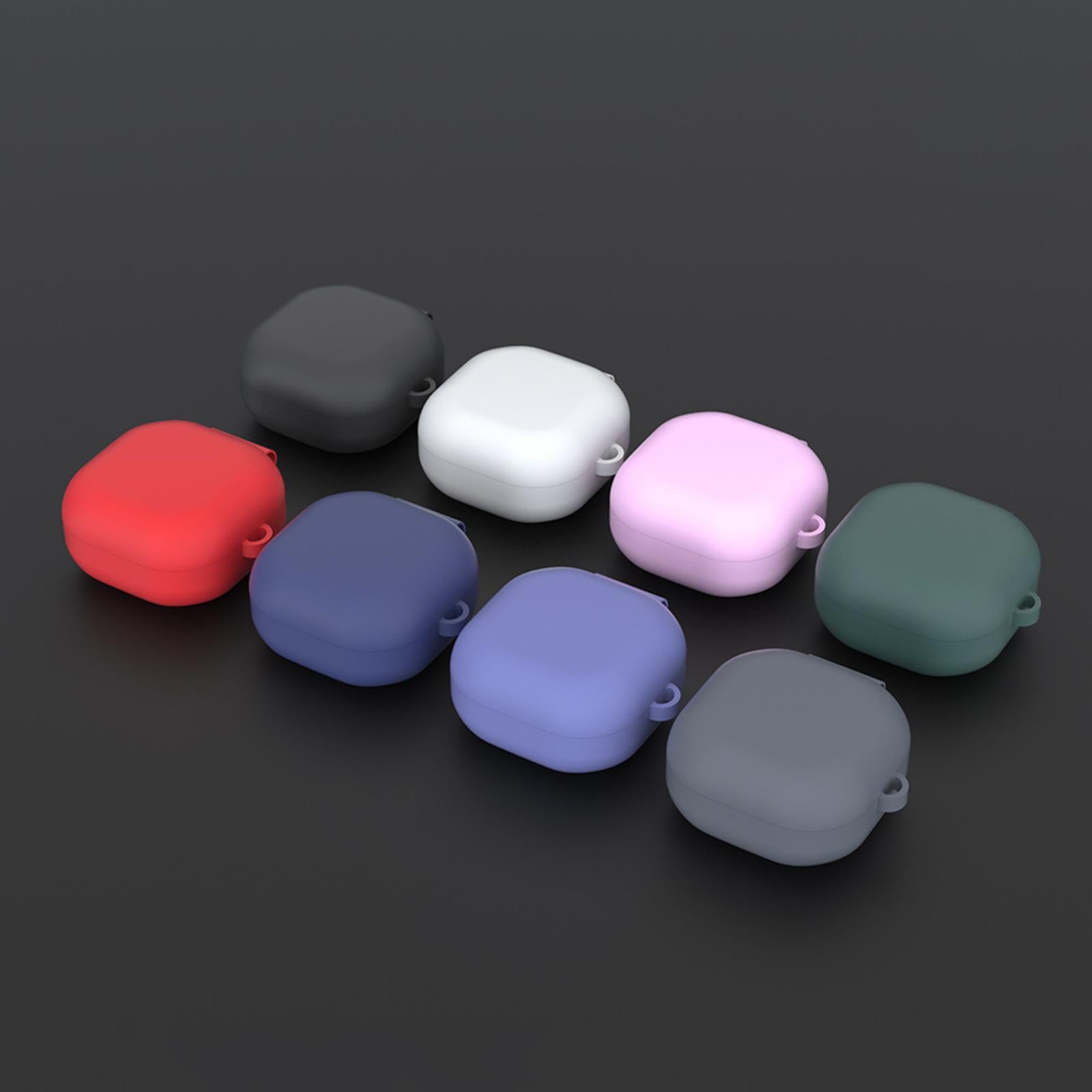 3xSilicone Case for Samsung Buds 2 Charge Without Removing Case Light Purple