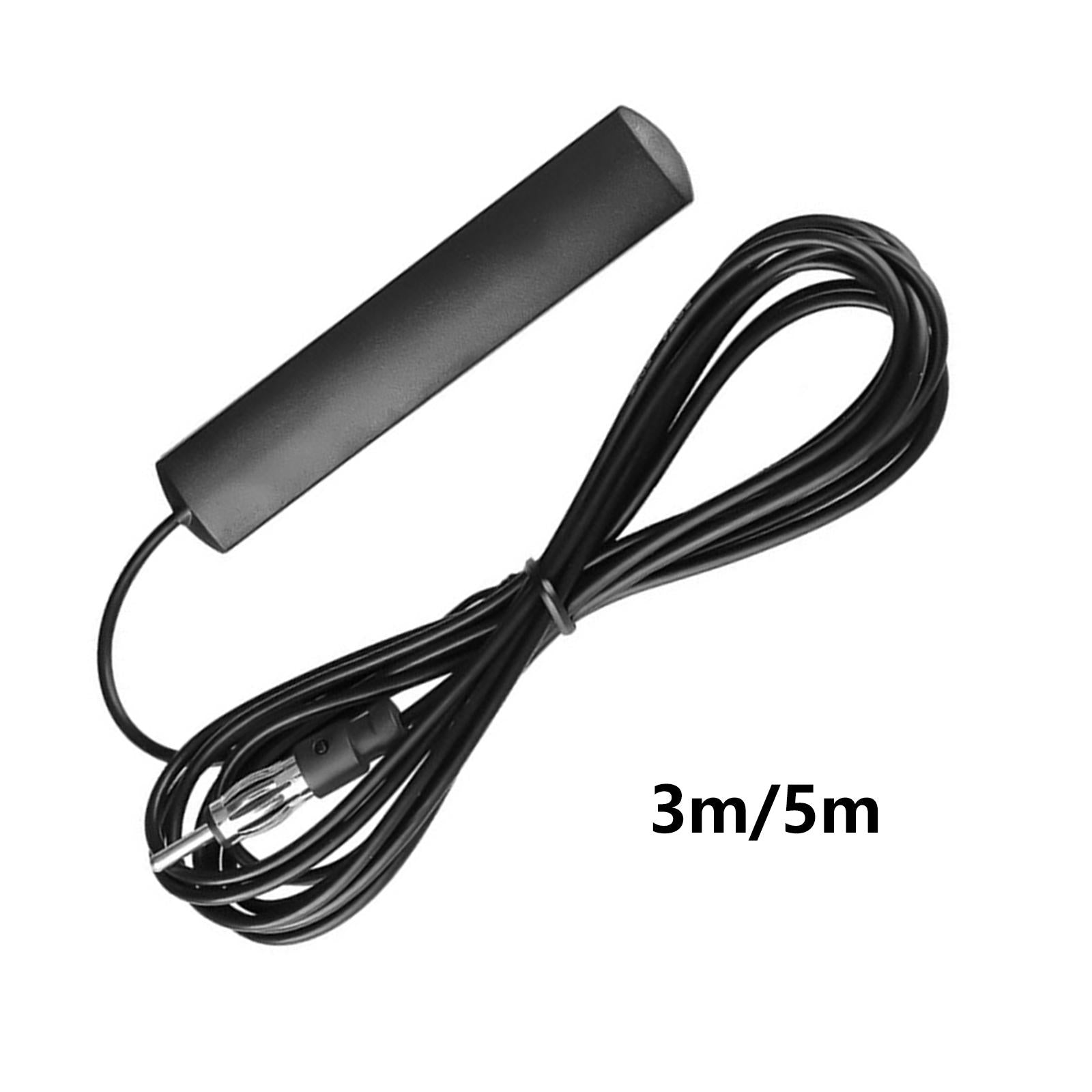Universal Car Antenna AM FM Radio Antenna for Audio HD Radio Amplifier 3m