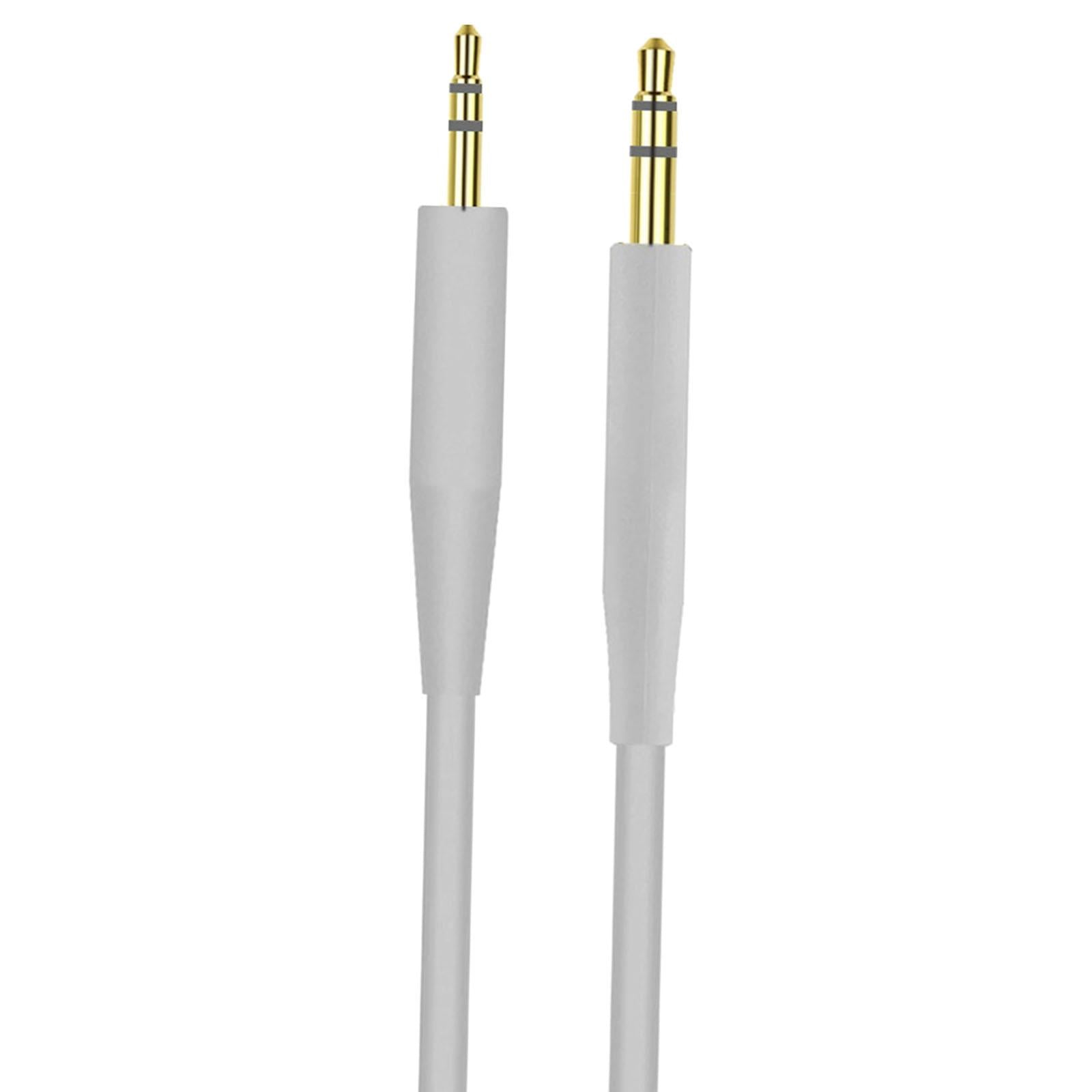 4xHeadphone Replacement Cable 2.5mm 140cm for QC25 35 35II Grey No Mic