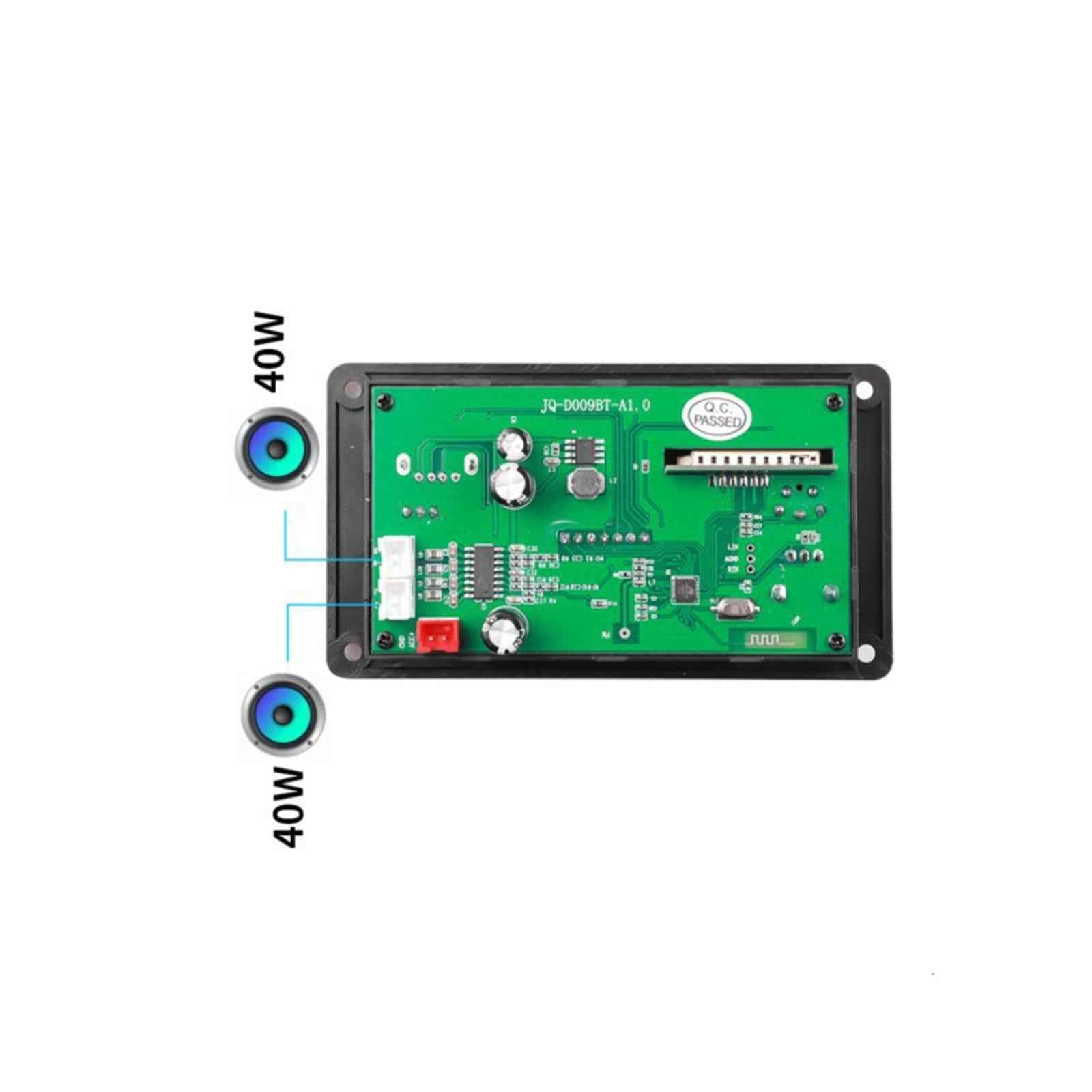 Audio Module 12V USB TF USB FM Car Radio with RC TWS MP3 Amplifier Board