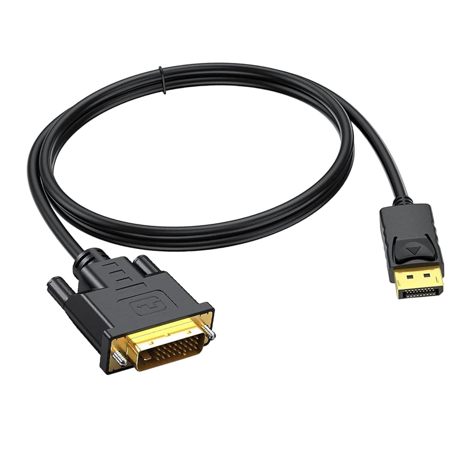 2M dp to DVI Cable Mirror Big Screen Connection for HDTV PC