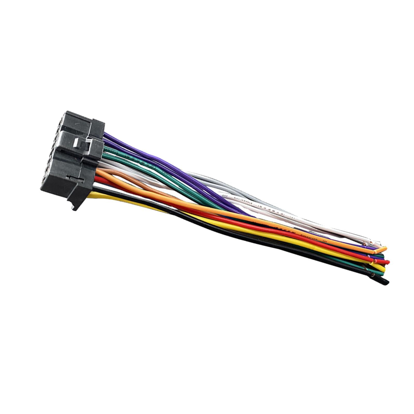 Car Stereo Wire Harness Universal Audio Play Adapter Wiring Harness Durable