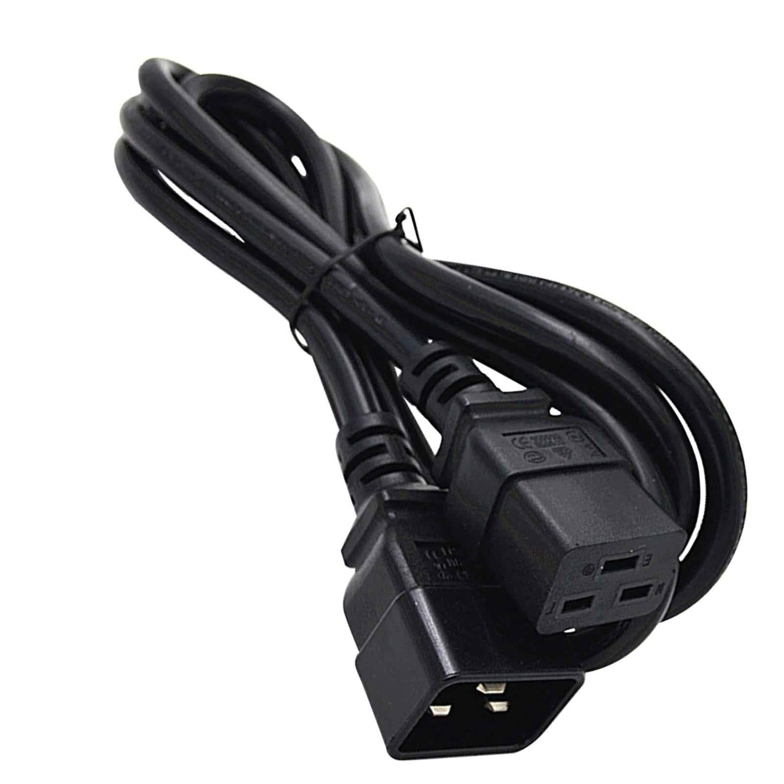 IEC320-C20 to IEC320-C19 Power Adapter Cord Computer Rated Power 2500W