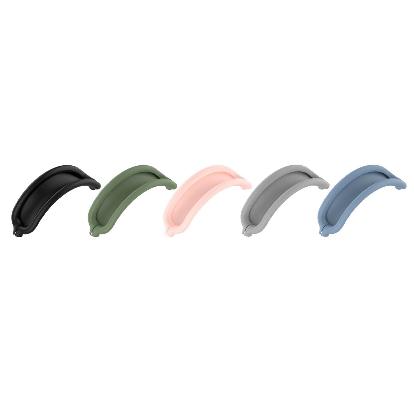 4xHeadband Cover Silicone Soft Comfortable for Wireless Headphone Accessory Black