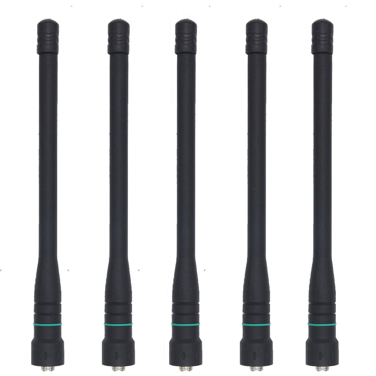 3xWalkie Talkie Radio Telescopic Antenna 13cm-48cm Long Antenna for UV-9R Plus