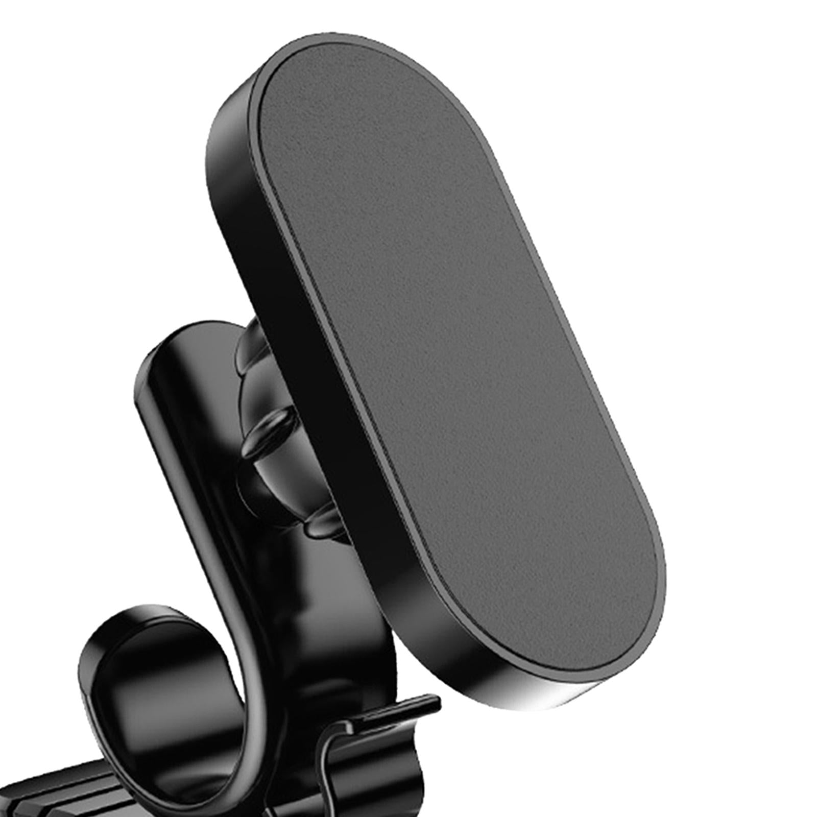 2xCompact Magnetic Car Phone Holder for Dashboard Rotatable Easily Install
