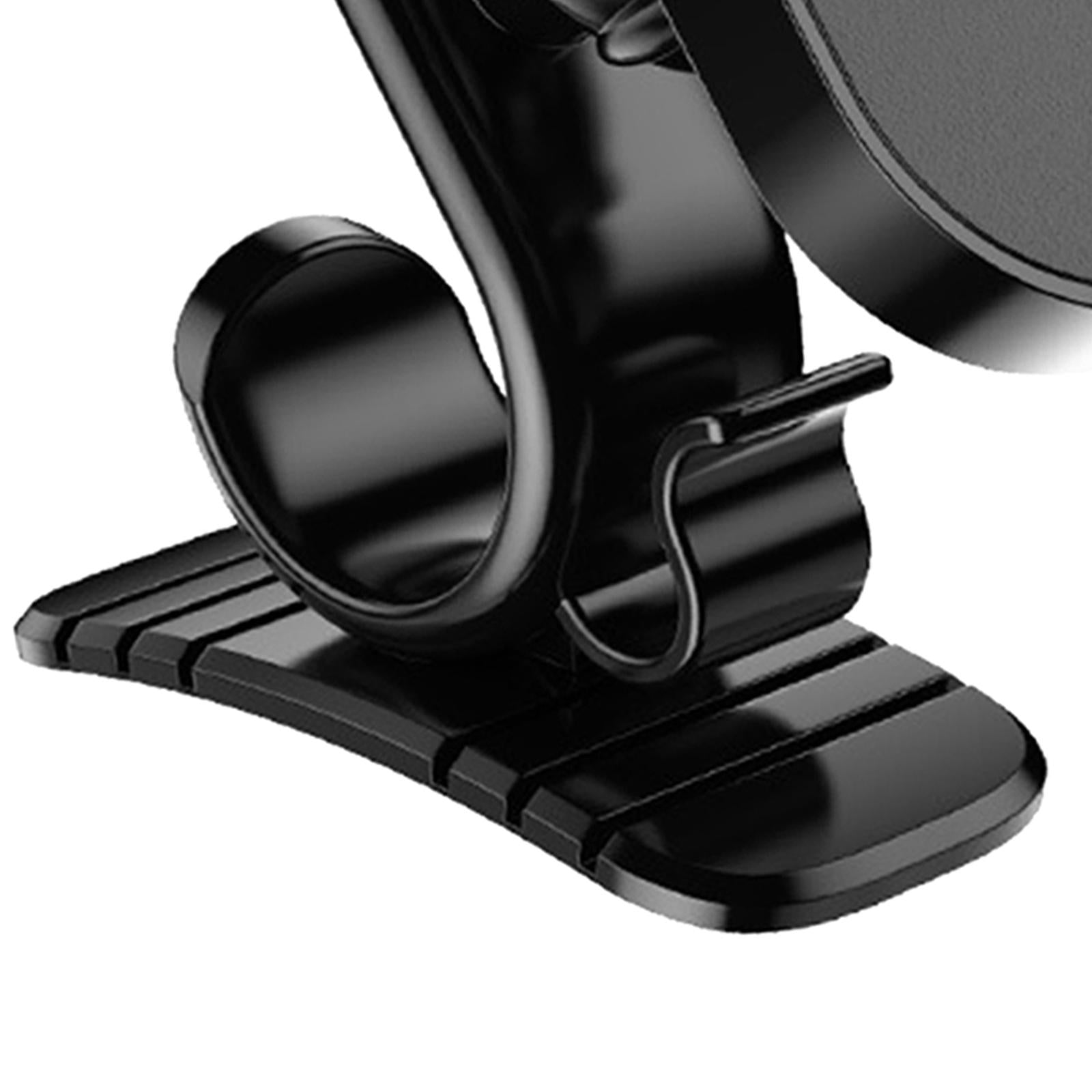 2xCompact Magnetic Car Phone Holder for Dashboard Rotatable Easily Install