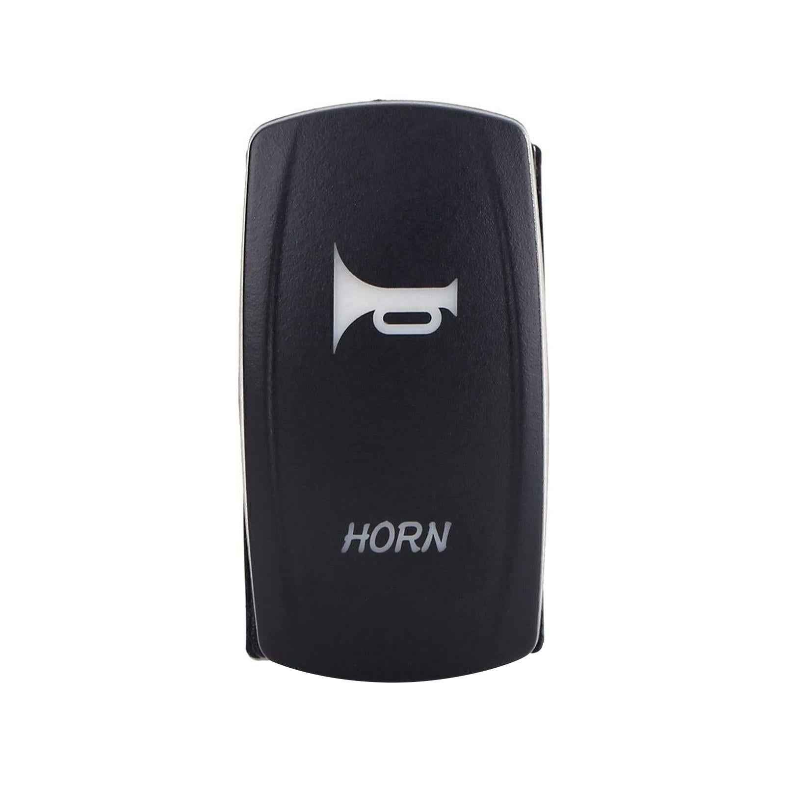 Horn Button Rocker Switch Universal ATV Train Marine Toggle Switch Momentary green