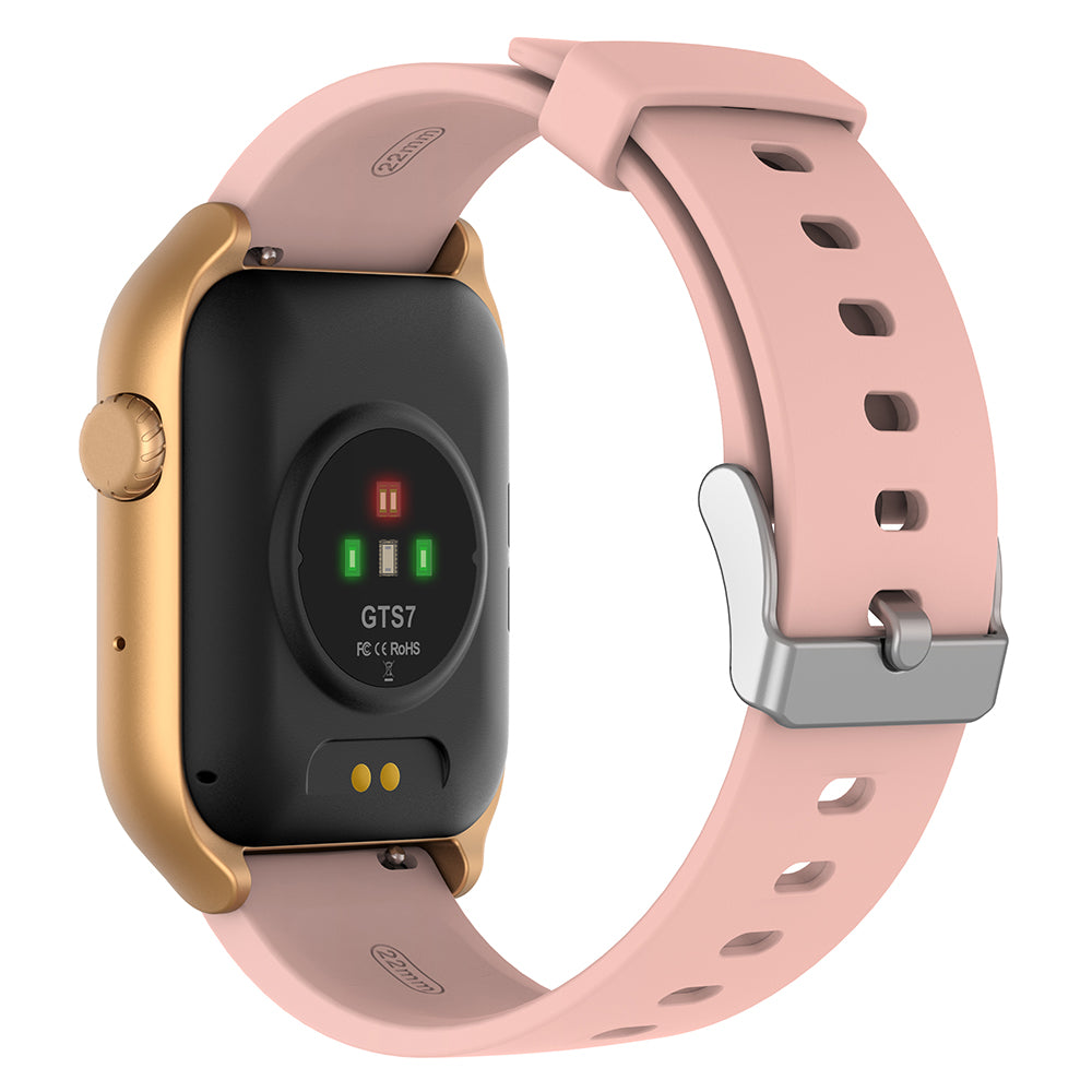 GTS7 2.0-inch Sport Watch Bluetooth Smart Watch Health Monitor Multiple Sports Modes - Gold / Pink