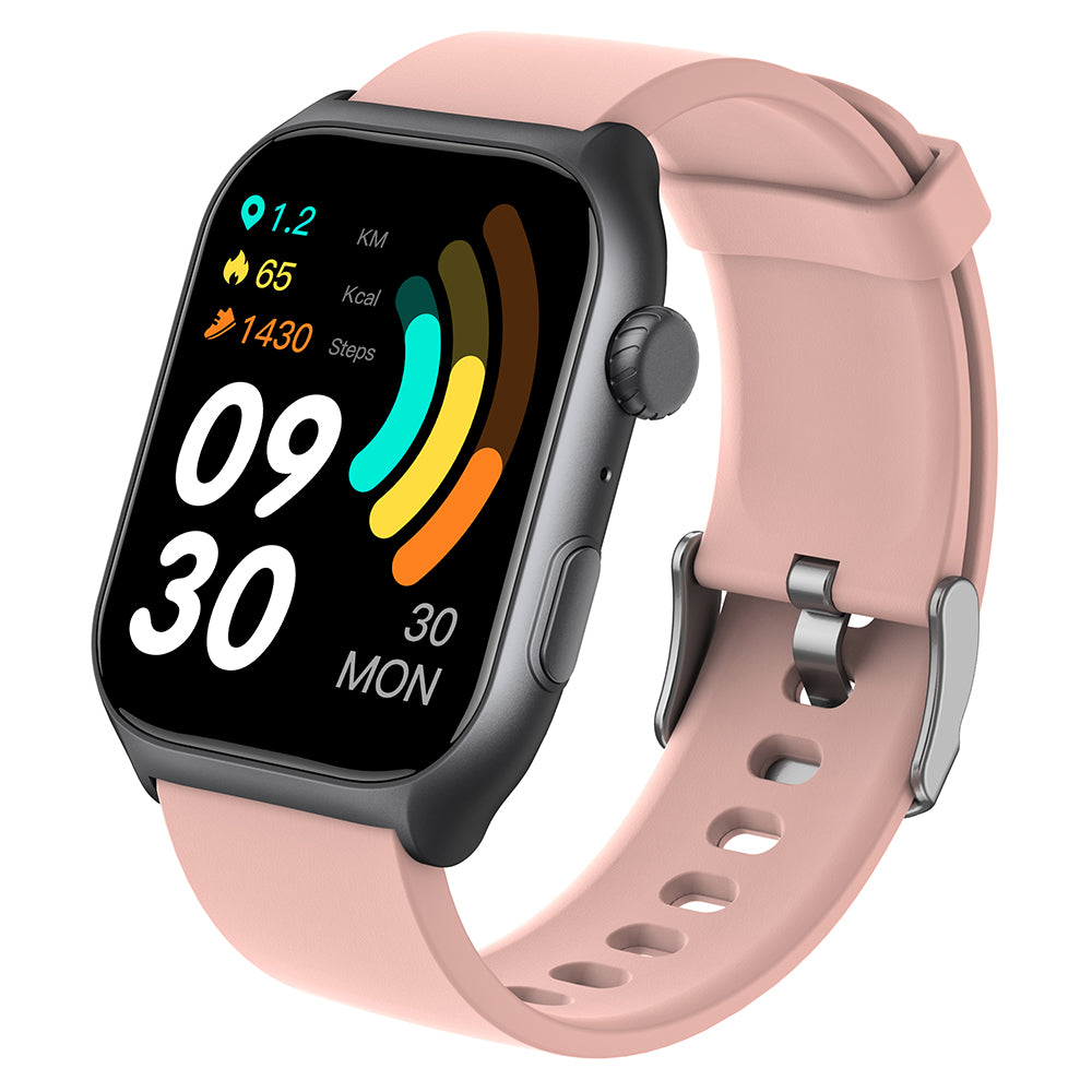 GTS7 PRO 2.0-inch Multiple Sports Modes Bluetooth Call Health Monitor Smart Watch - Pink