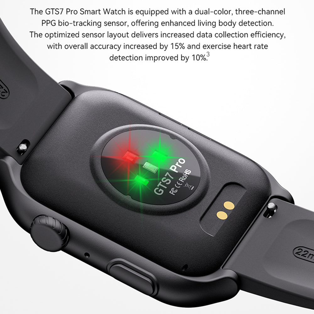 GTS7 PRO 2.0-inch Multiple Sports Modes Bluetooth Call Health Monitor Smart Watch - Pink