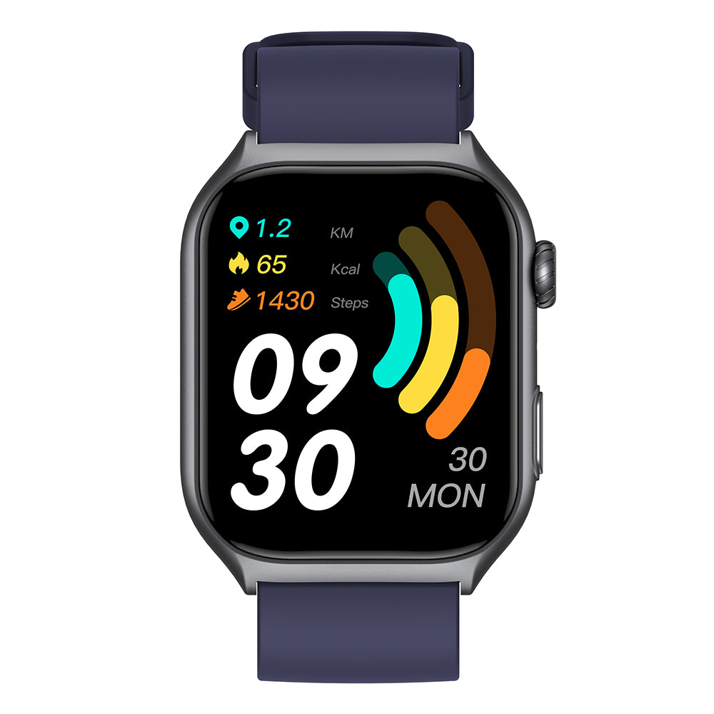 GTS7 PRO 2.0-inch Multiple Sports Modes Bluetooth Call Health Monitor Smart Watch - Blue