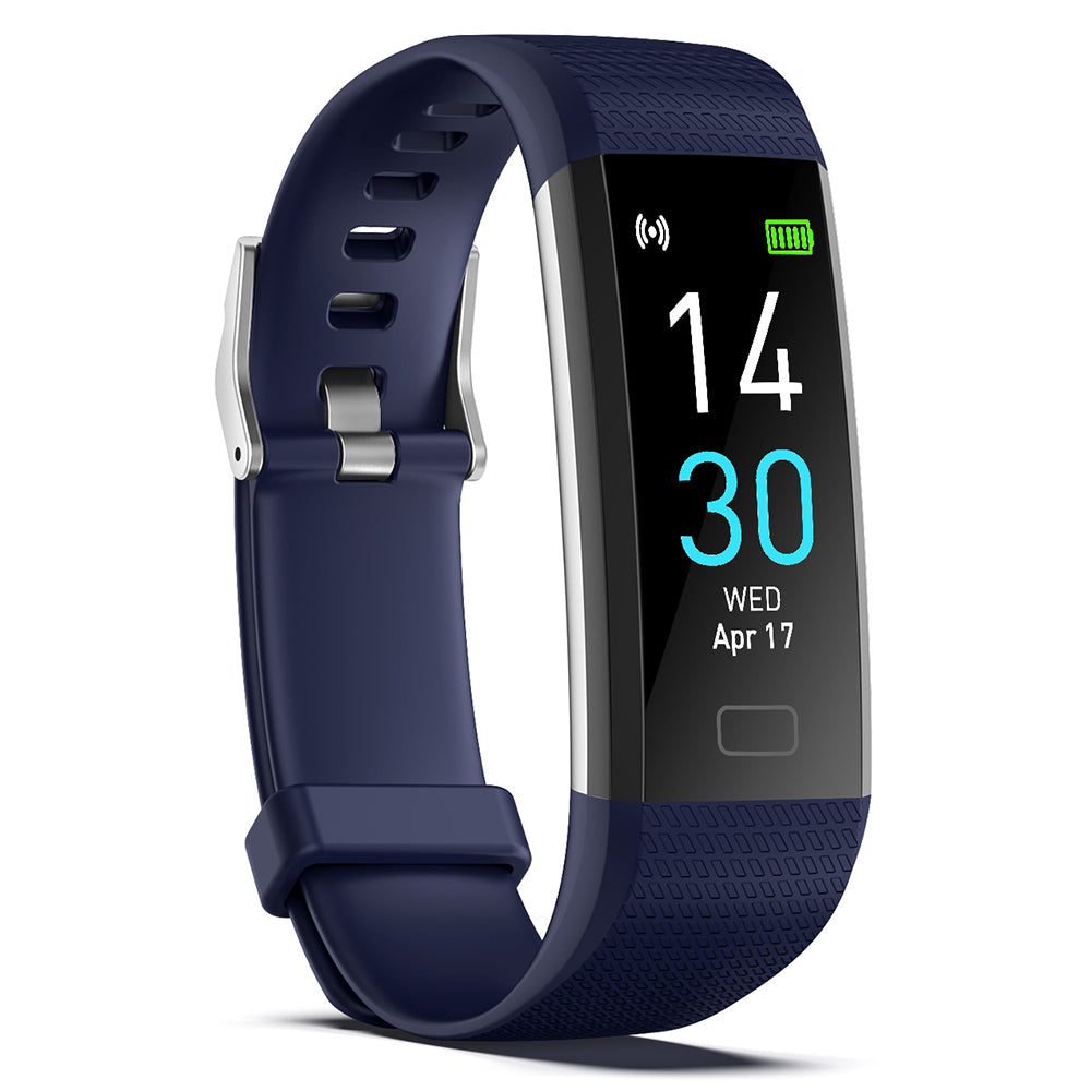 S5 0.96 Inch Screen Smart Watch Sports Bracelet Waterproof Intelligent Blood Pressure Watch - Blue