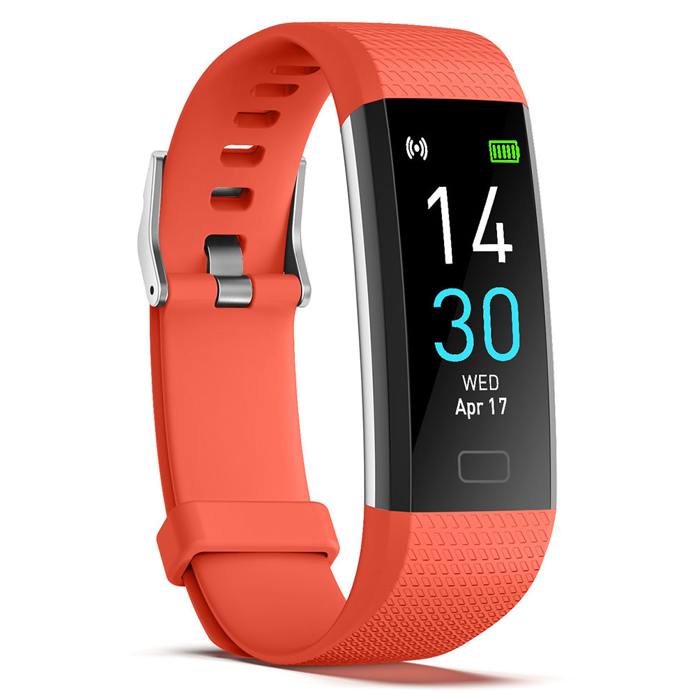 S5 0.96 Inch Screen Smart Watch Sports Bracelet Waterproof Intelligent Blood Pressure Watch - Orange