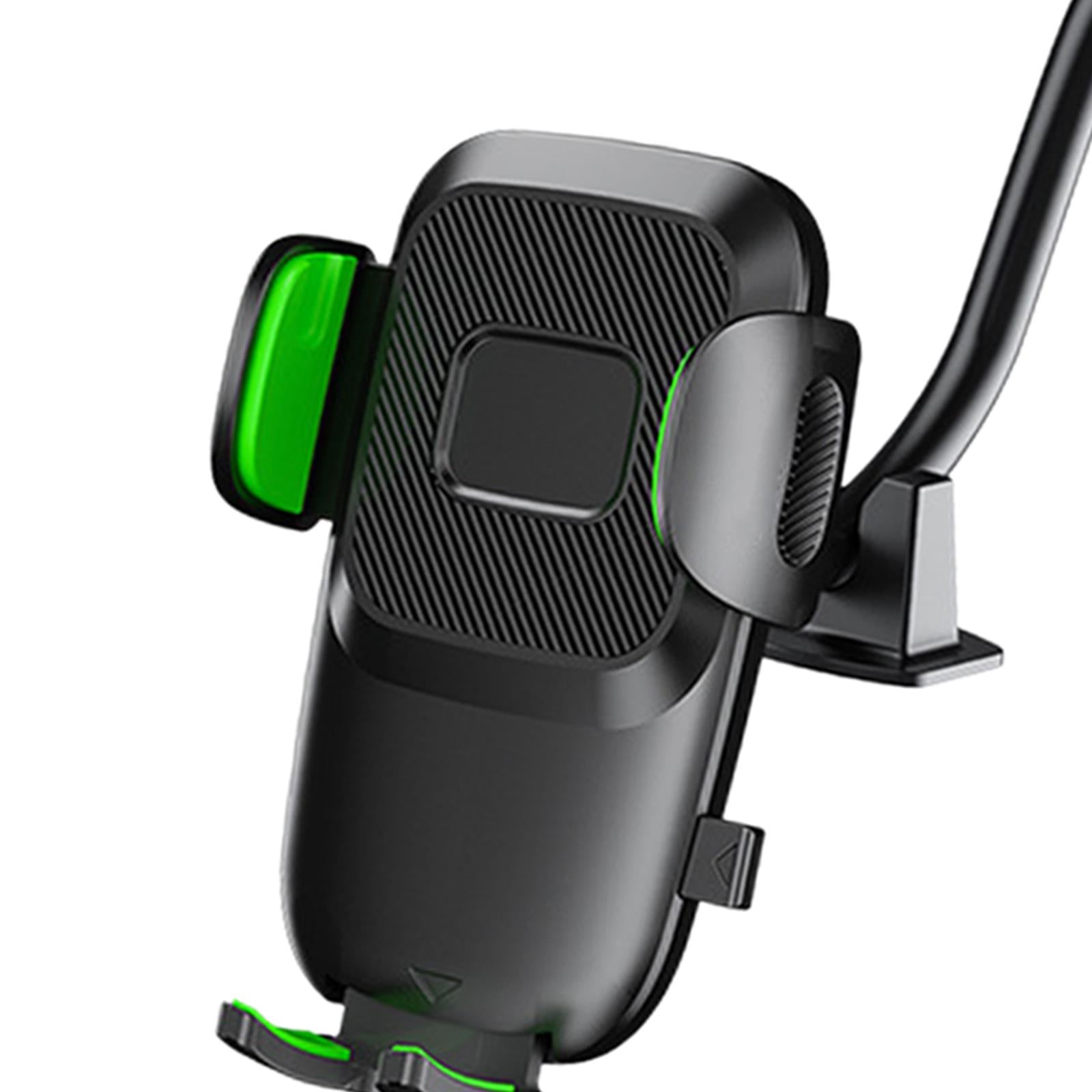 Car Phone Holder Automatic Phone Mount Sturdy Dashboard Mini Car Phone Mount Green A