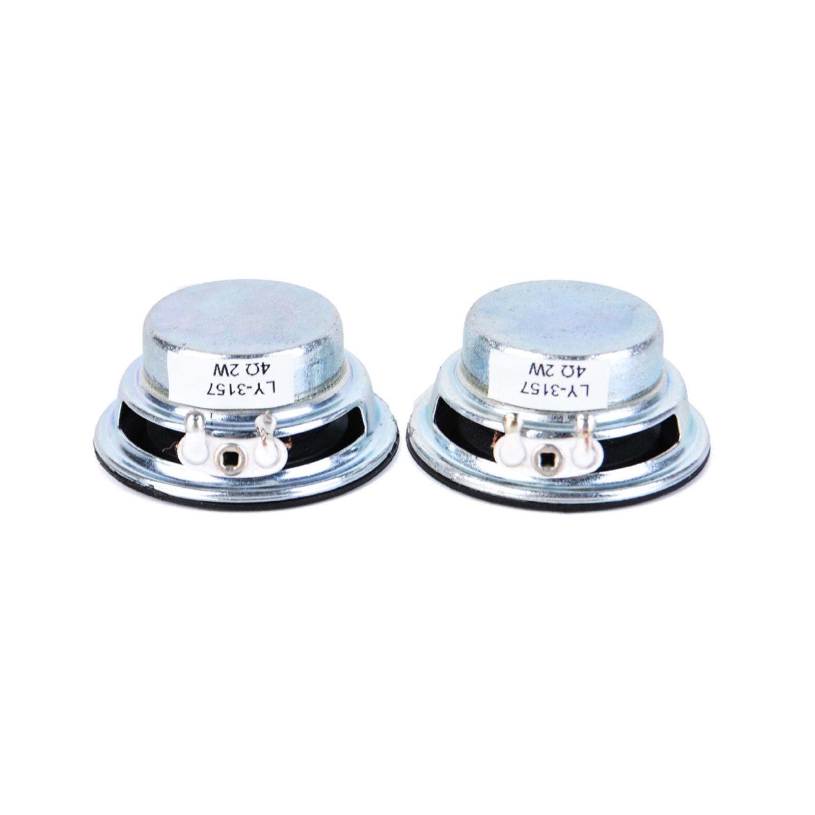 2xWoofer Subwoofer Speaker Stereo for Multimedia Speakers Vehicle Home Theater