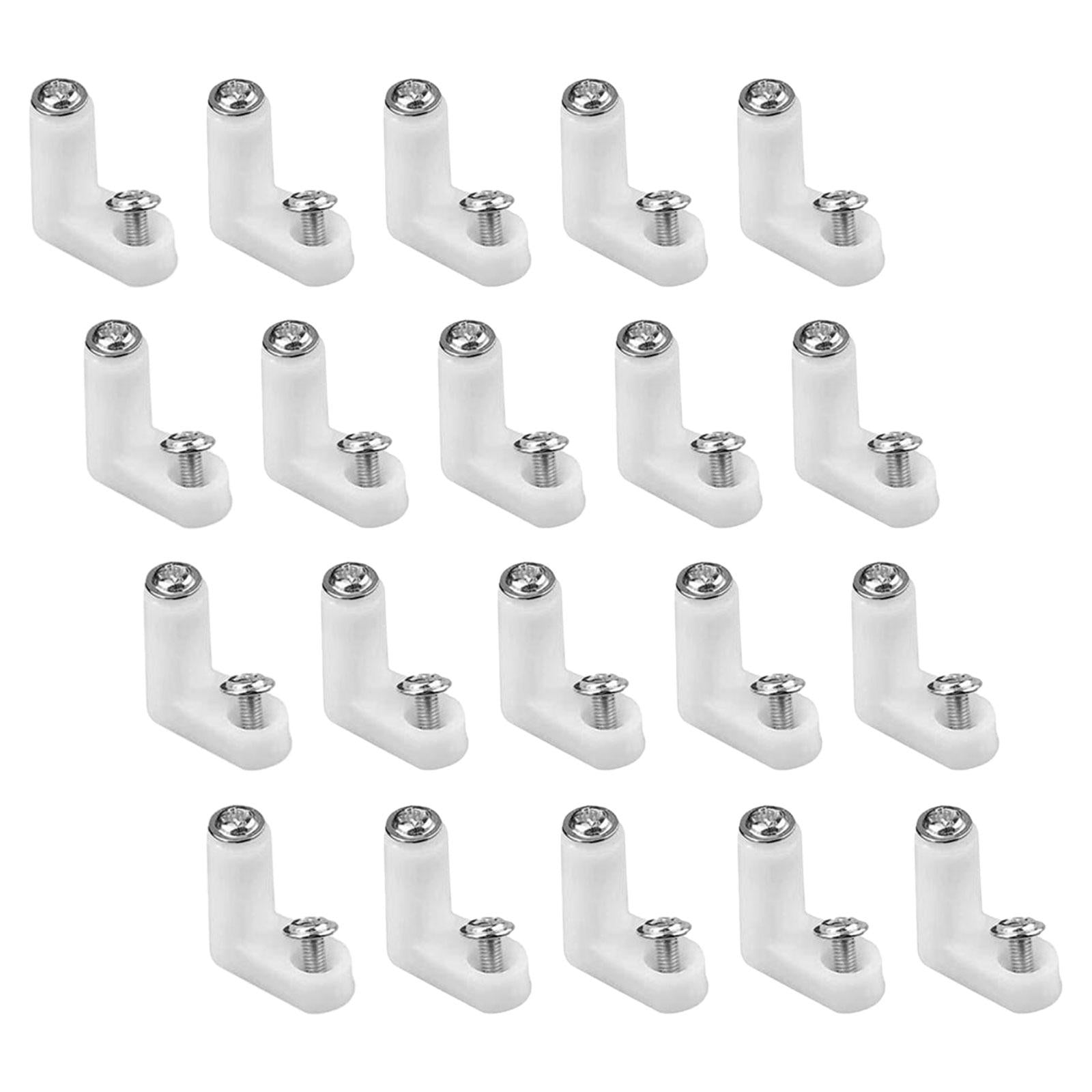 4xPCB Board Mounting Feet Durable with Screws Circuit Board Compact PCB Spacer 20Pcs