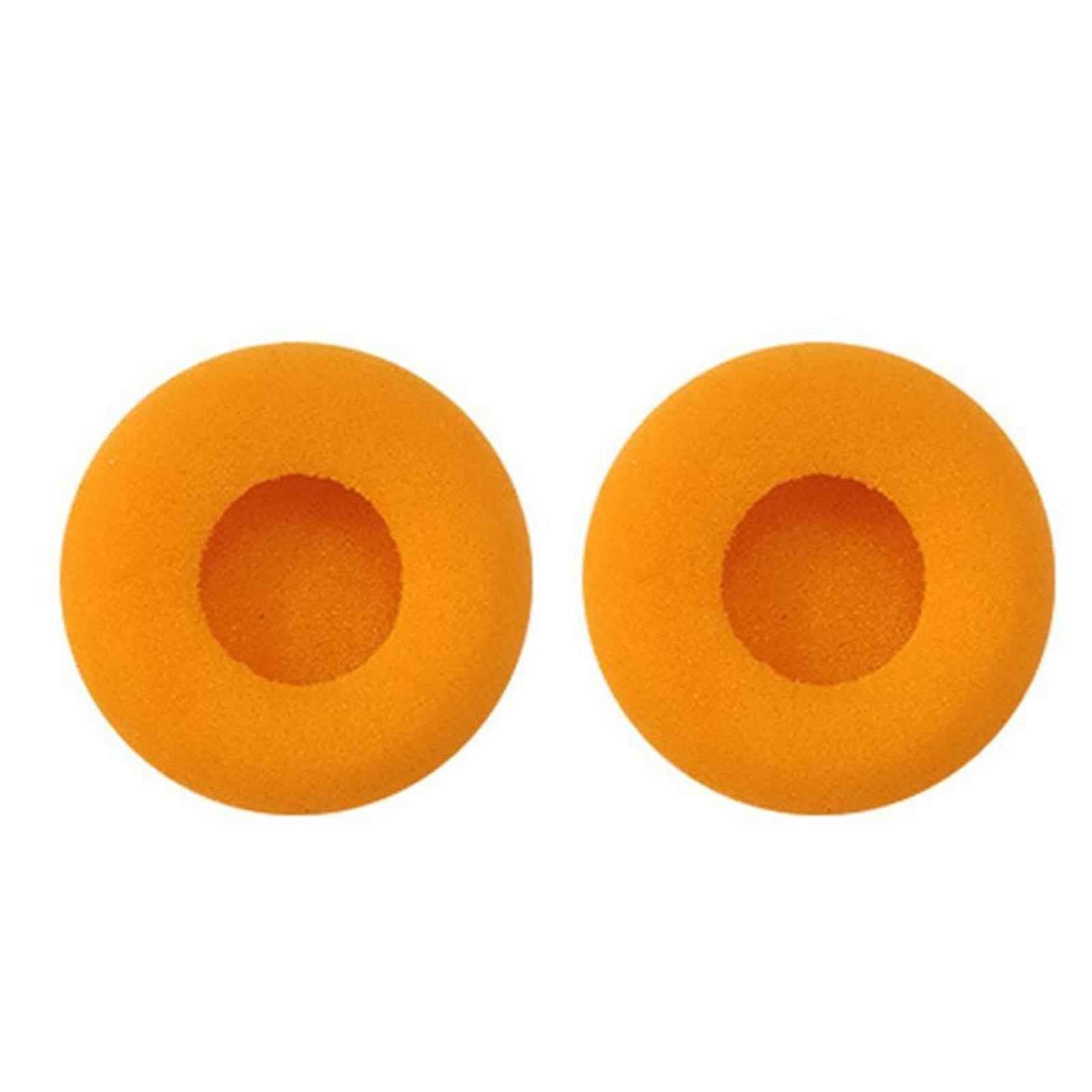 Retro Style Headphone Practical Photo Props for Running Walking Take A Plane Orange
