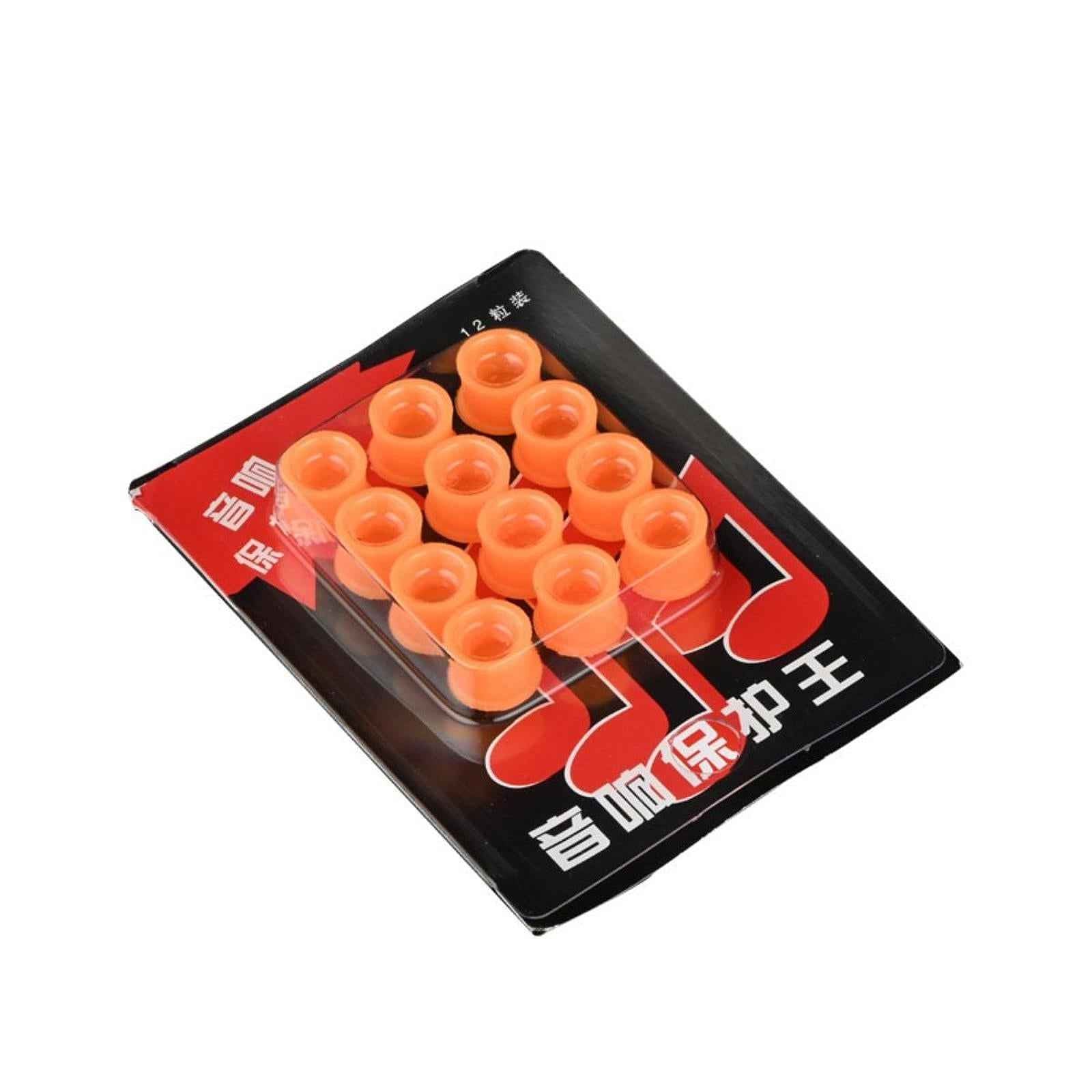 12 Pieces RCA Caps RCA Connector Dustproof Caps for Speakers Home Theater TV