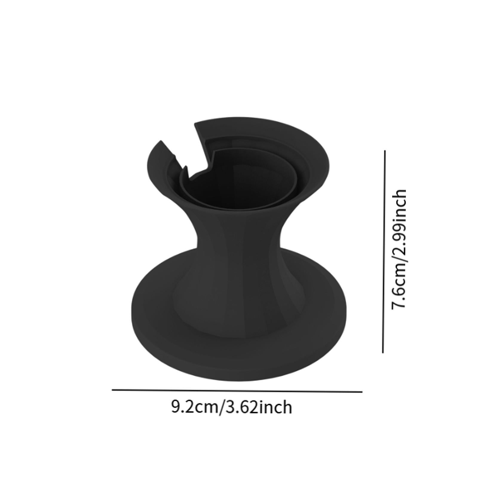 Desktop Speaker Stand Small Speaker Bracket for Indoor Game Room Living Room Black