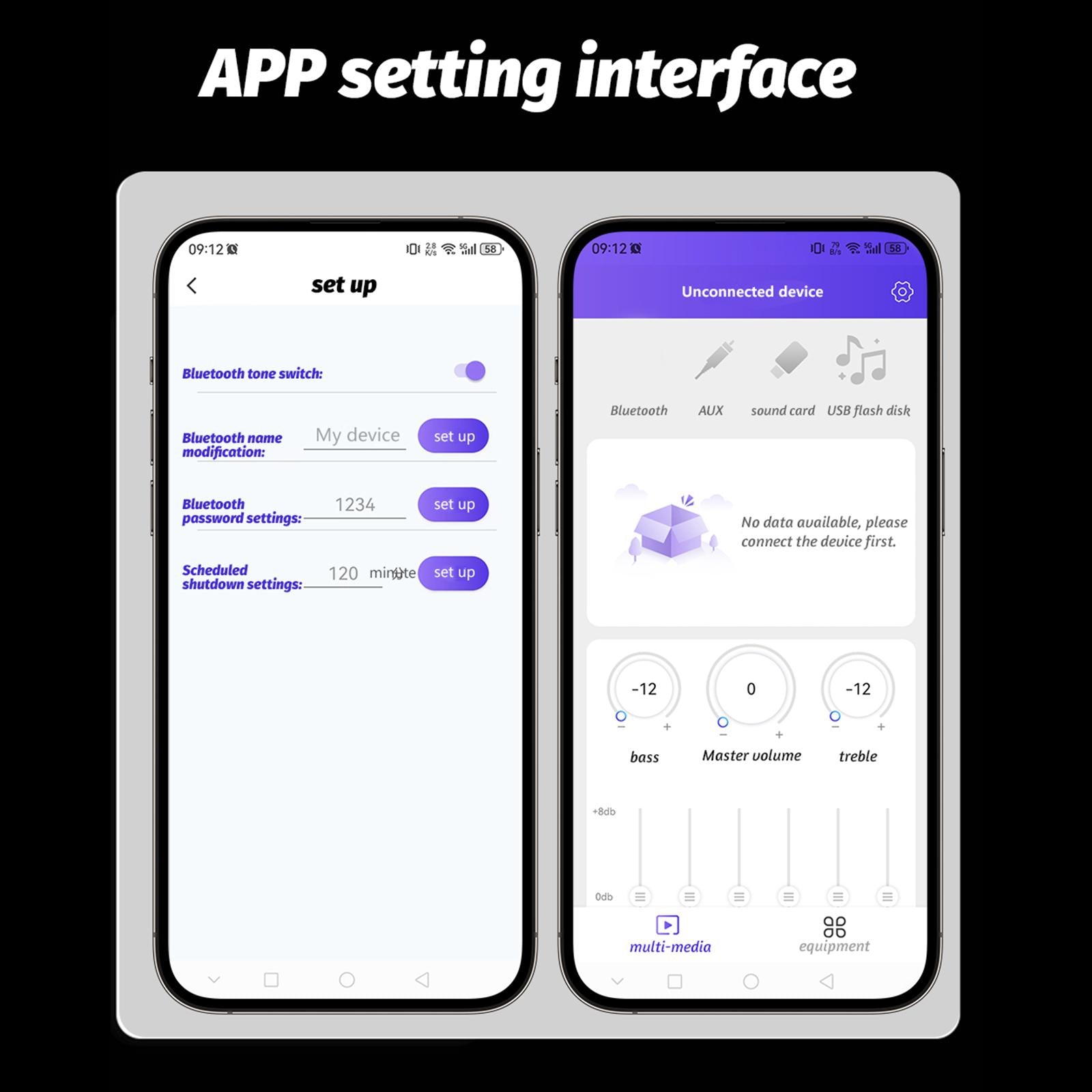 Digital Amplifier Board DIY Sturdy Compact 100W×2+200W Amp Board 2.1 Channel