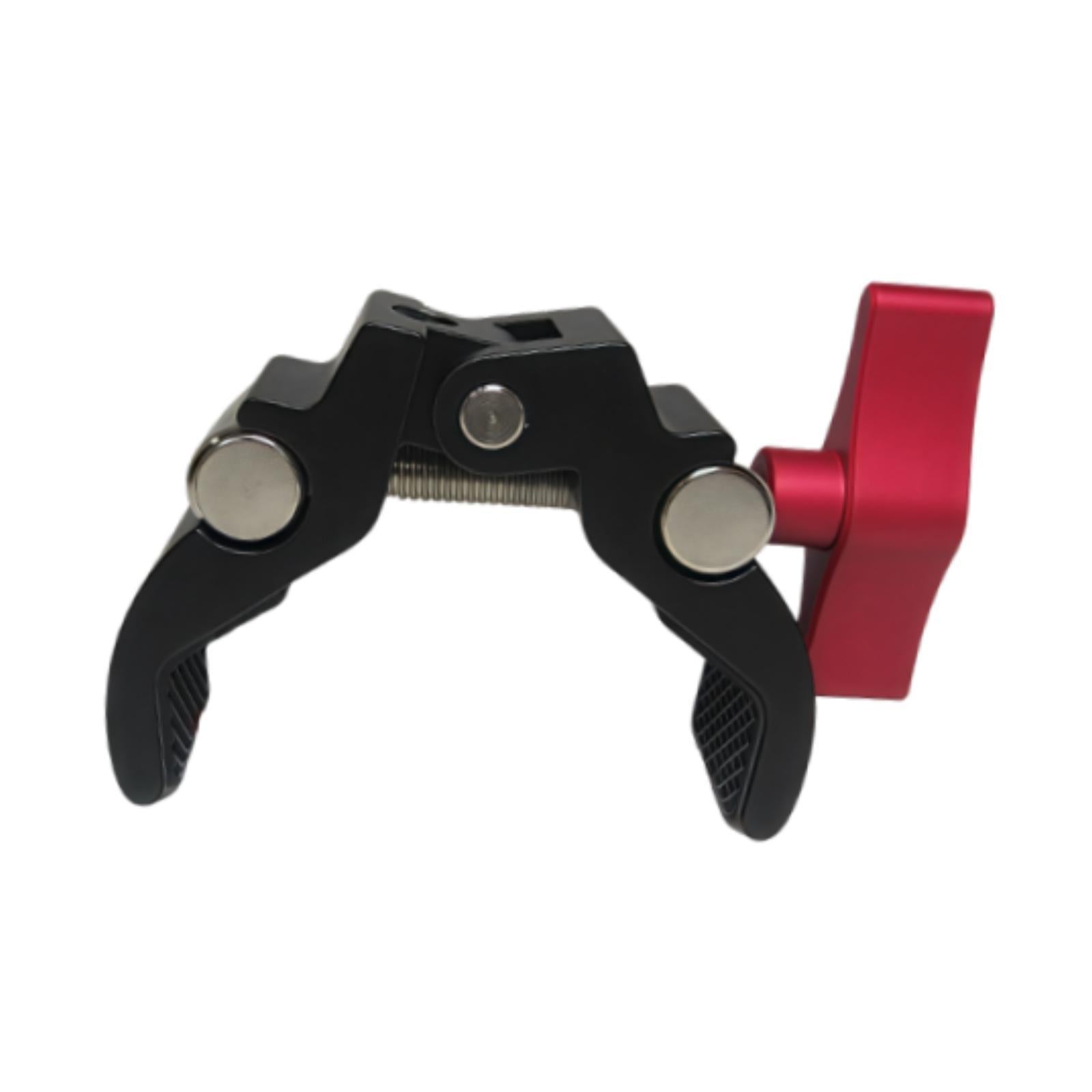 Action Camera Clamp Mount Extension Bracket for Microphone DSLR Camera Flash 48mm