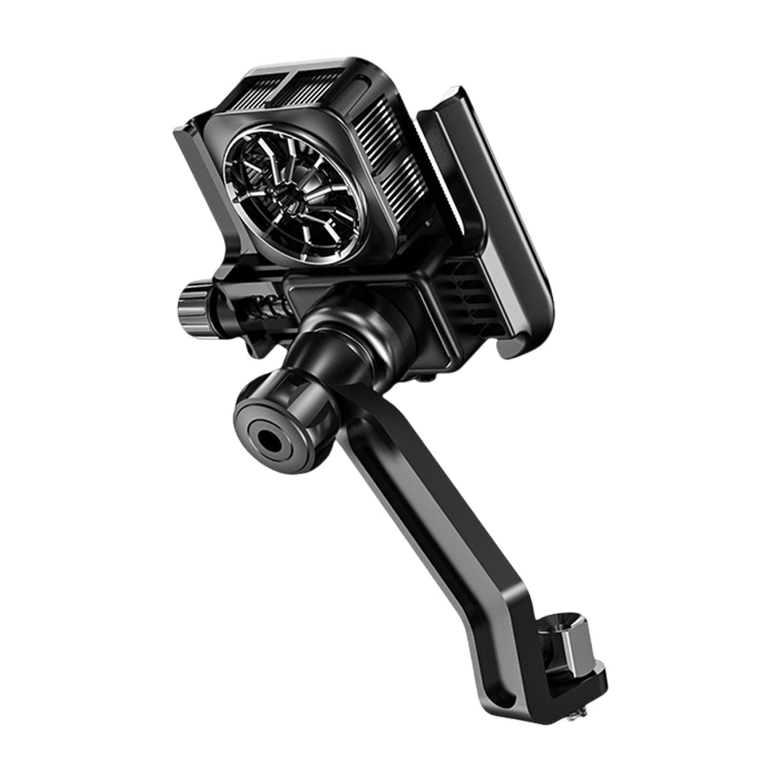 Motorcycle Bike Phone Cooler Holder Stable Mobile Phone Cooling Fan GW06 13