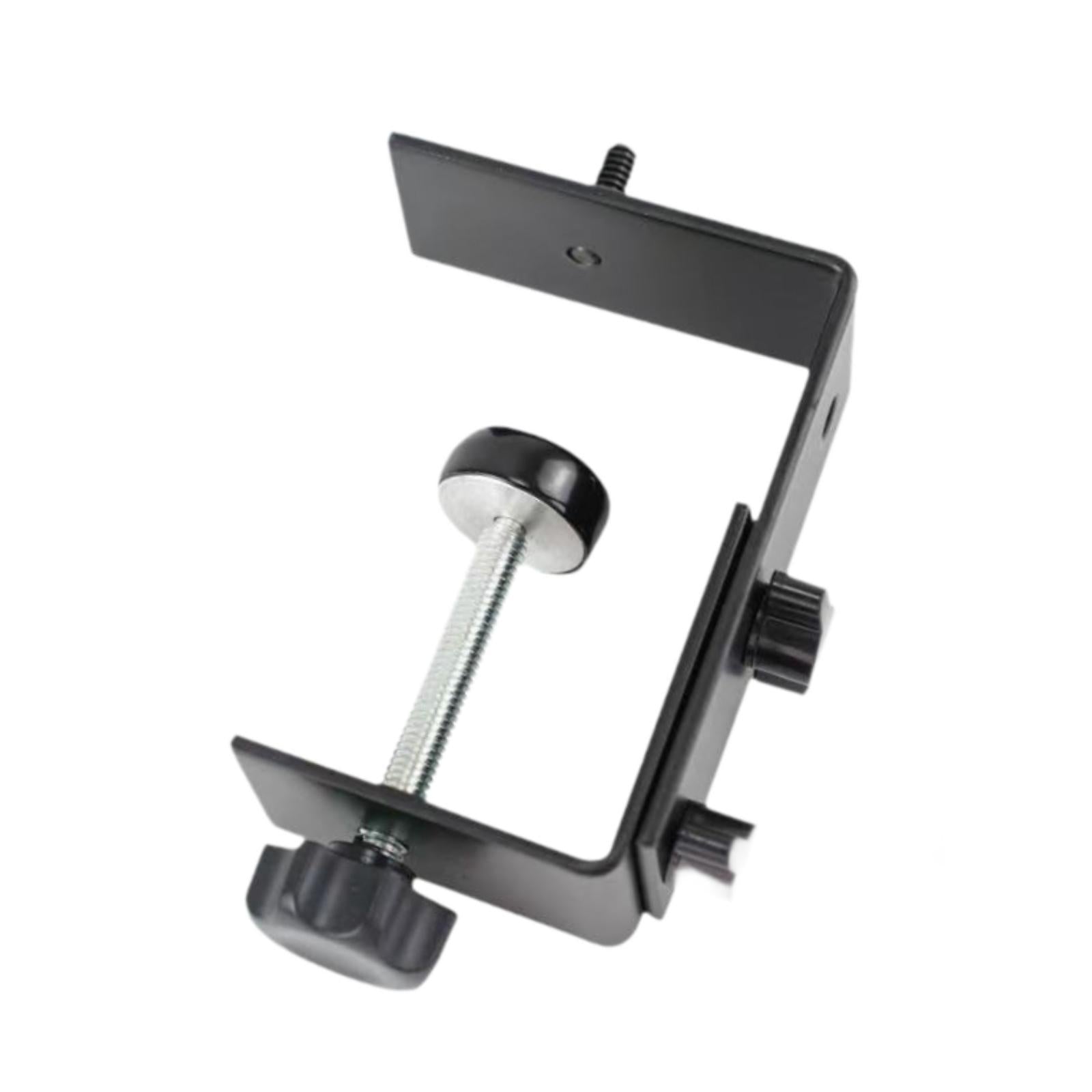 Desk Clamp Adjustable Work Surface Mounting Bracket for Shelves Photo Studio
