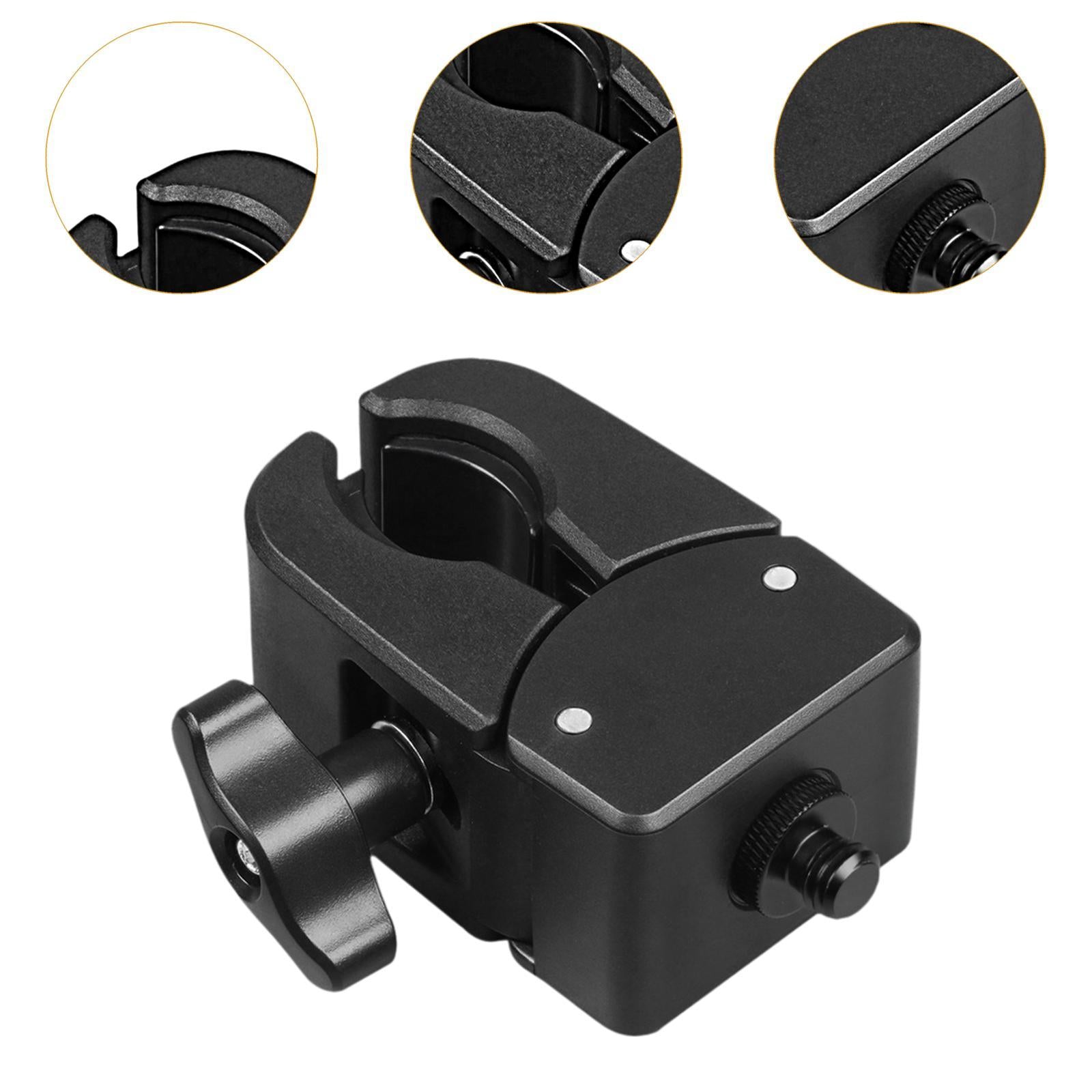 C Clamp Base Stand Mounting Accessory 1.5-4.5 cm Adjustable Thick Desk Clamp Style C