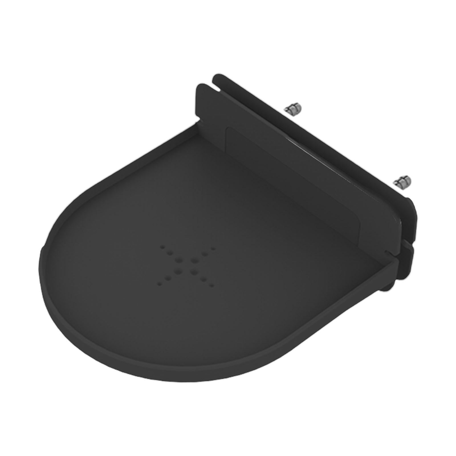 Wall Mount Speaker Holder Stable Universal Decoration Router Wall Mount black