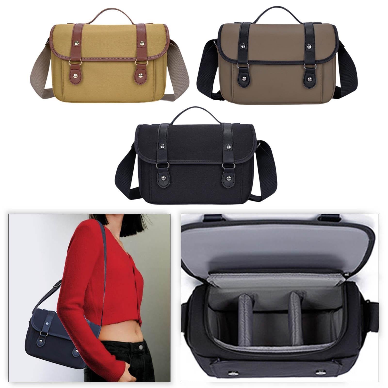 Digital Camera Bag Protection Water Resistant Lightweight Camera Travel Case Yellow