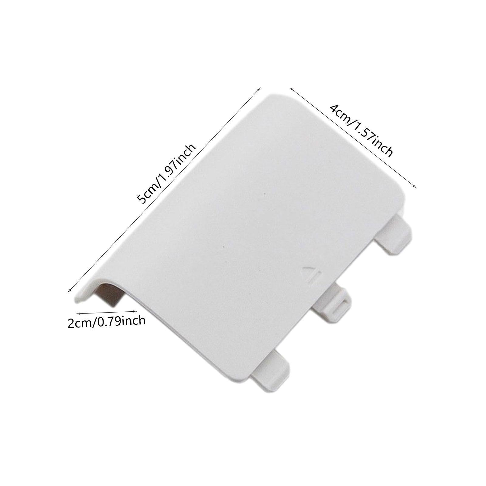 Battery Rear Shell Cover Door Lid Spare Parts for S/x Controlles Lightweight White