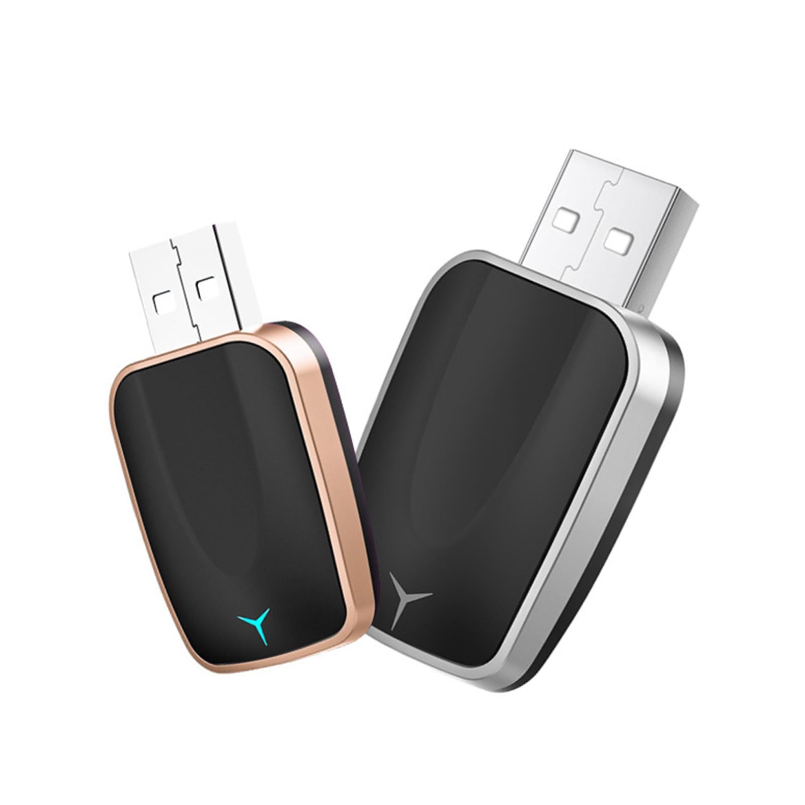 Mini Auto Wireless Adapter Car Interconnection Box Accessory Multifunctional golden