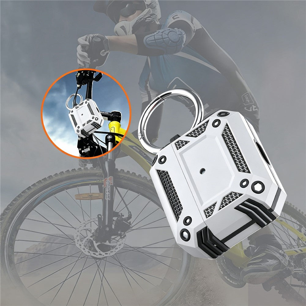 Compatible With AirPods 5 / 4 Case Magnetic PC + TPU Shockproof Protection Earphone Cover with Keychain - Silver
