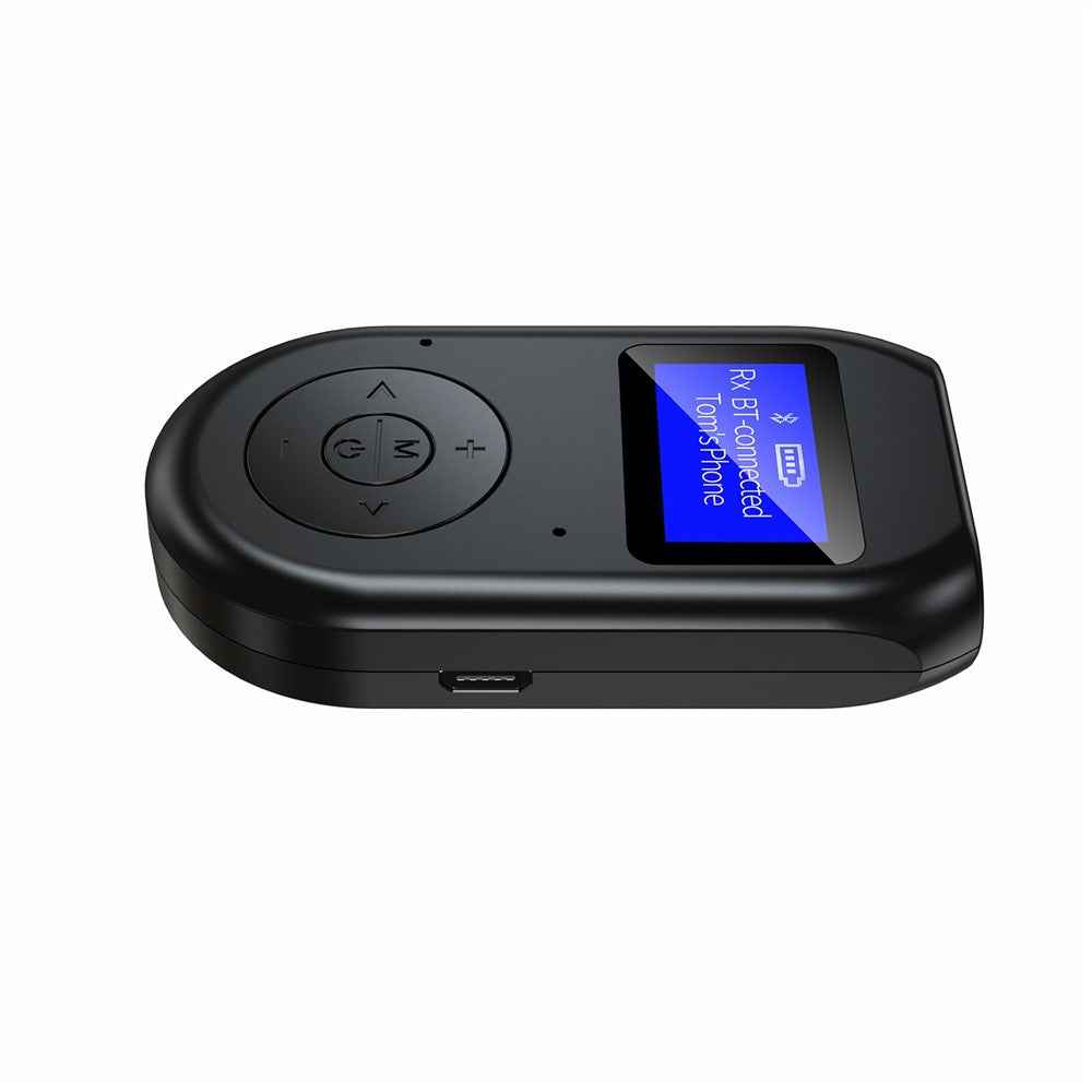 BT11 LCD Display Bluetooth-compatible 5.0 Audio Transmitter Receiver Wireless Adapter for Car PC TV Headphones