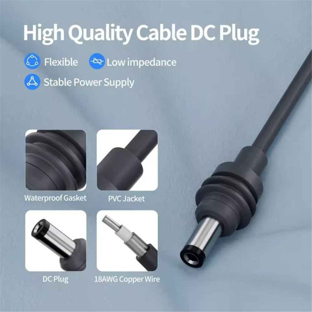 ONTEN SL202 Starlink Mini Cable Car Adapter 5m Mini DC Power Cable to Cigarette Charger Power Cable