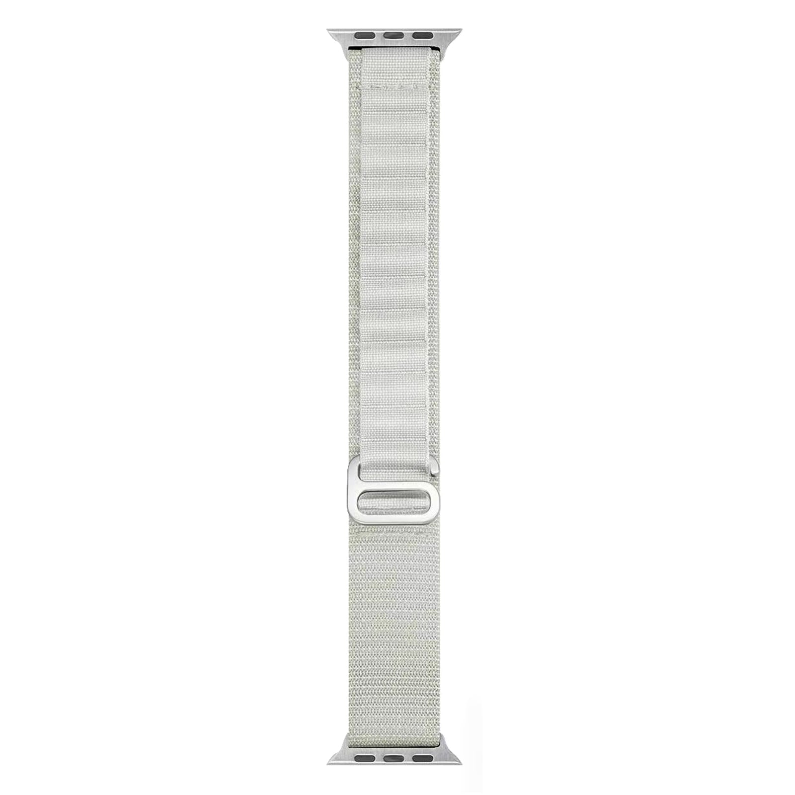 AHASTYLE WG97 For Apple Watch Ultra 2 Ultra 49mm / Series 9 8 7 45mm / 6 5 4 SE (2022) SE (2023) SE 44mm / 3 2 1 42mm Woven Nylon Band - White
