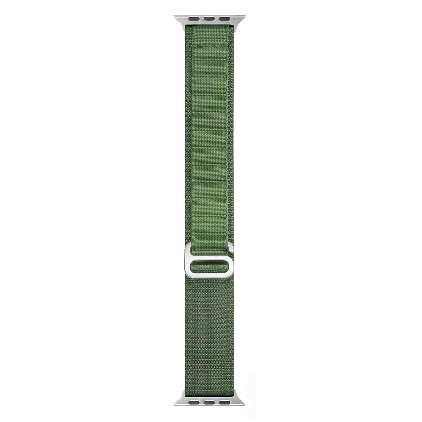 AHASTYLE WG97 For Apple Watch Ultra 2 Ultra 49mm / Series 9 8 7 45mm / 6 5 4 SE (2022) SE (2023) SE 44mm / 3 2 1 42mm Woven Nylon Band - Green