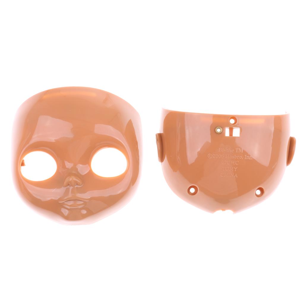 12inch Doll Faceplate + Backplate Head with Screws Set for Neo Blythe #1