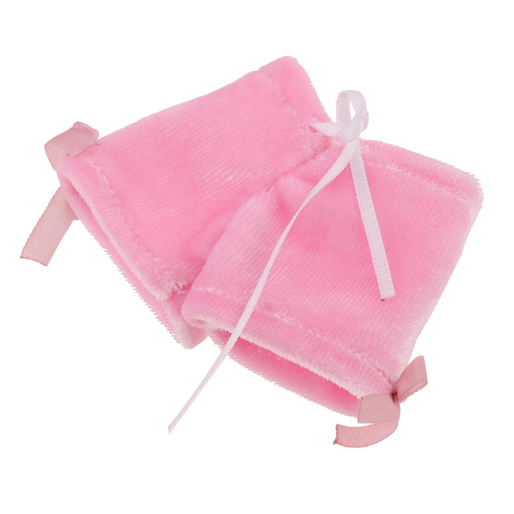 Trendy Pink Plush Trousers Shorts Clothes for 1/6 Blythe Dolls Accessory