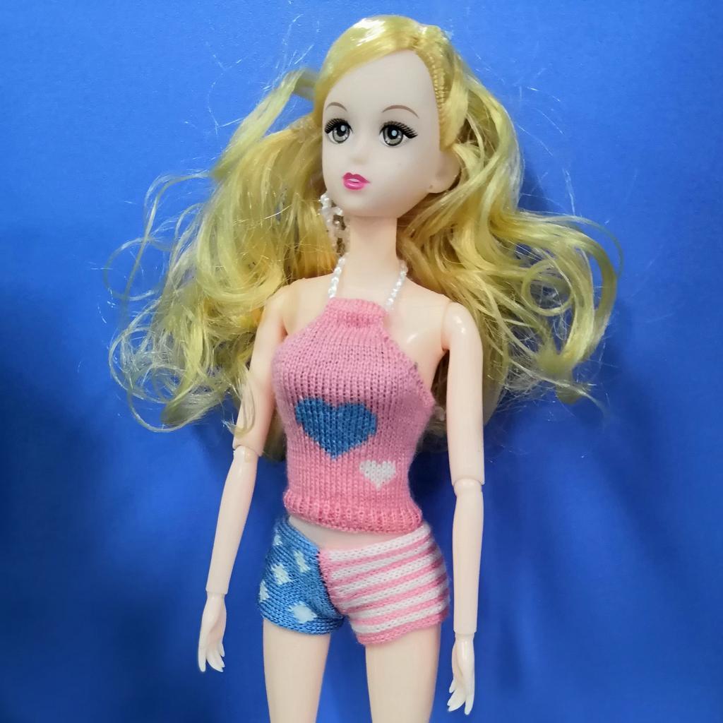 1/6 Kurhn Doll Knitted Vest and Shorts Suit 28-30cm Doll Dress Up Clothes