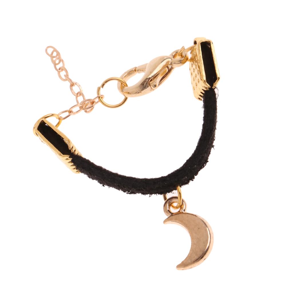 Fashionable and Cute Doll Metal Moon Pendant Necklace for 1/6 Blythe Doll