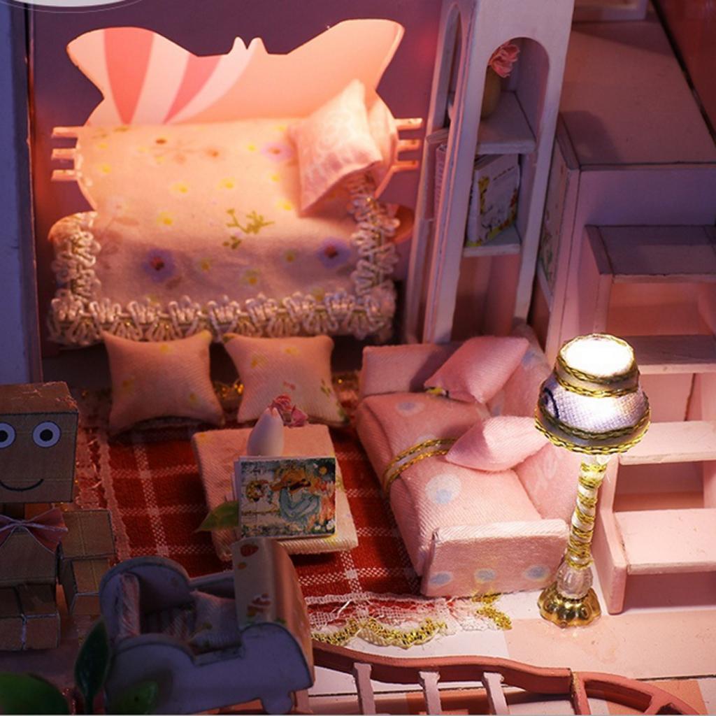 DIY Assembly Miniature Dollhouse Model Kit - Dream Childhood