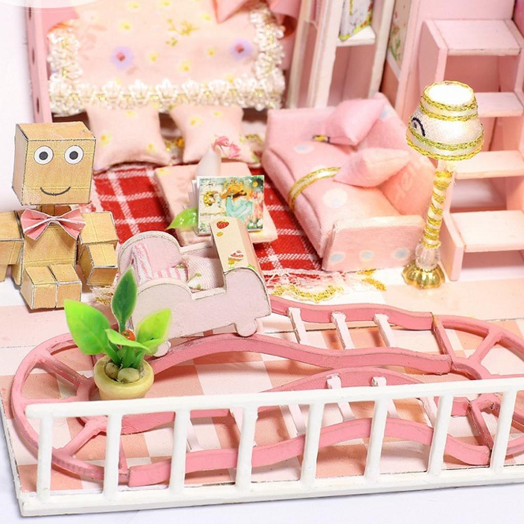 DIY Assembly Miniature Dollhouse Model Kit - Dream Childhood