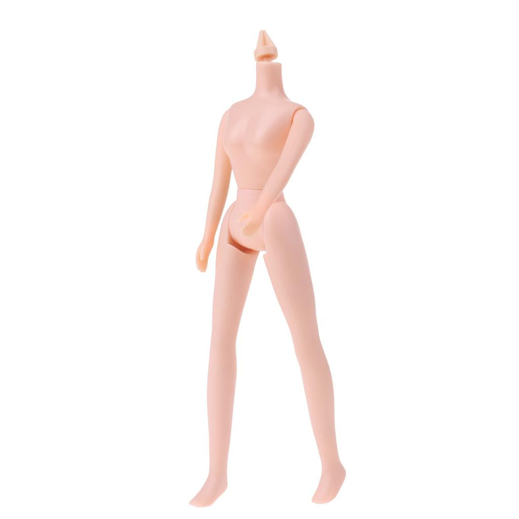 7 Joints Nude Body Parts for 1/6 Licca Blythe Body Doll Custom Normal
