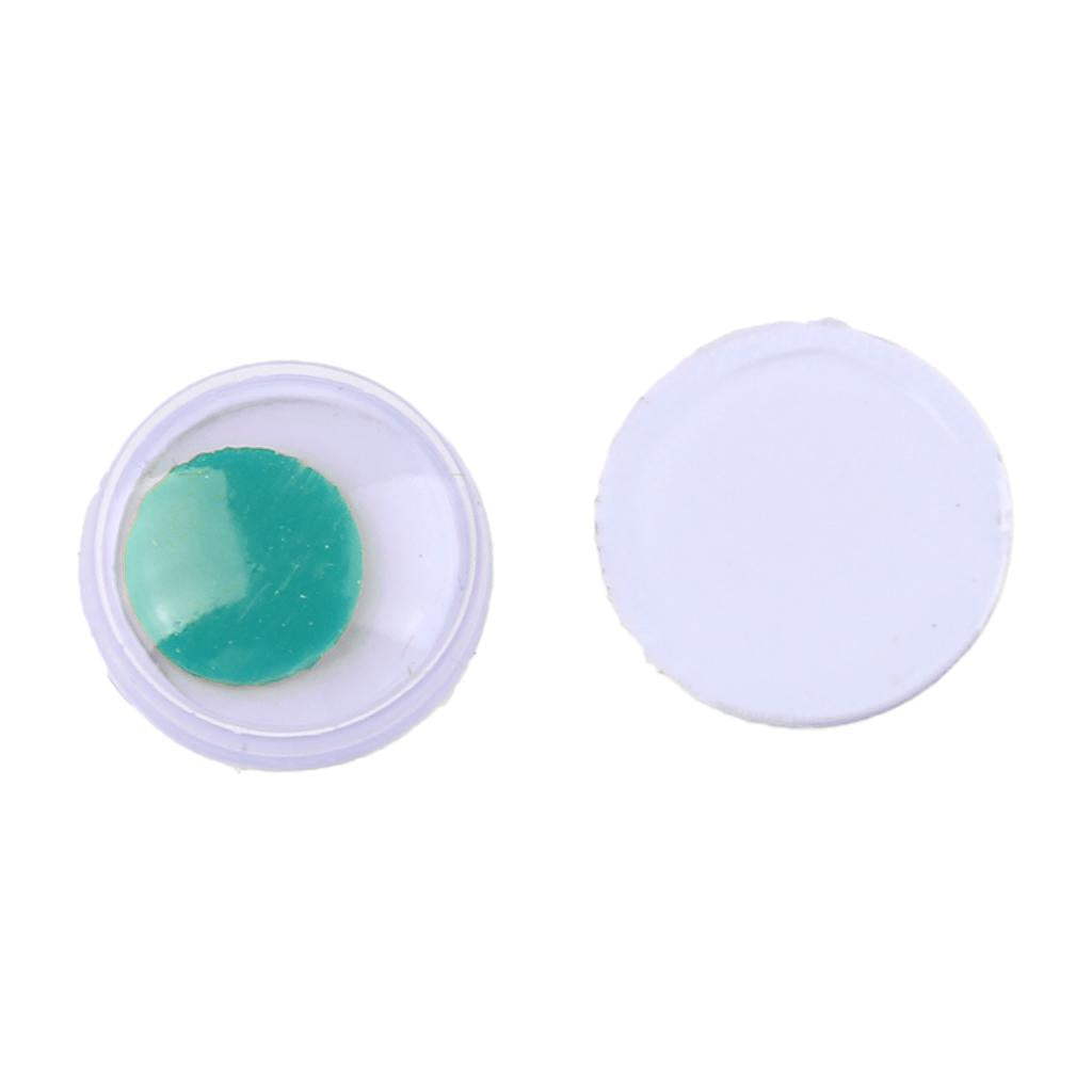 8mm Plastic Eyeballs Eyes for DIY Doll Toy Accessories Craft Supplies Green