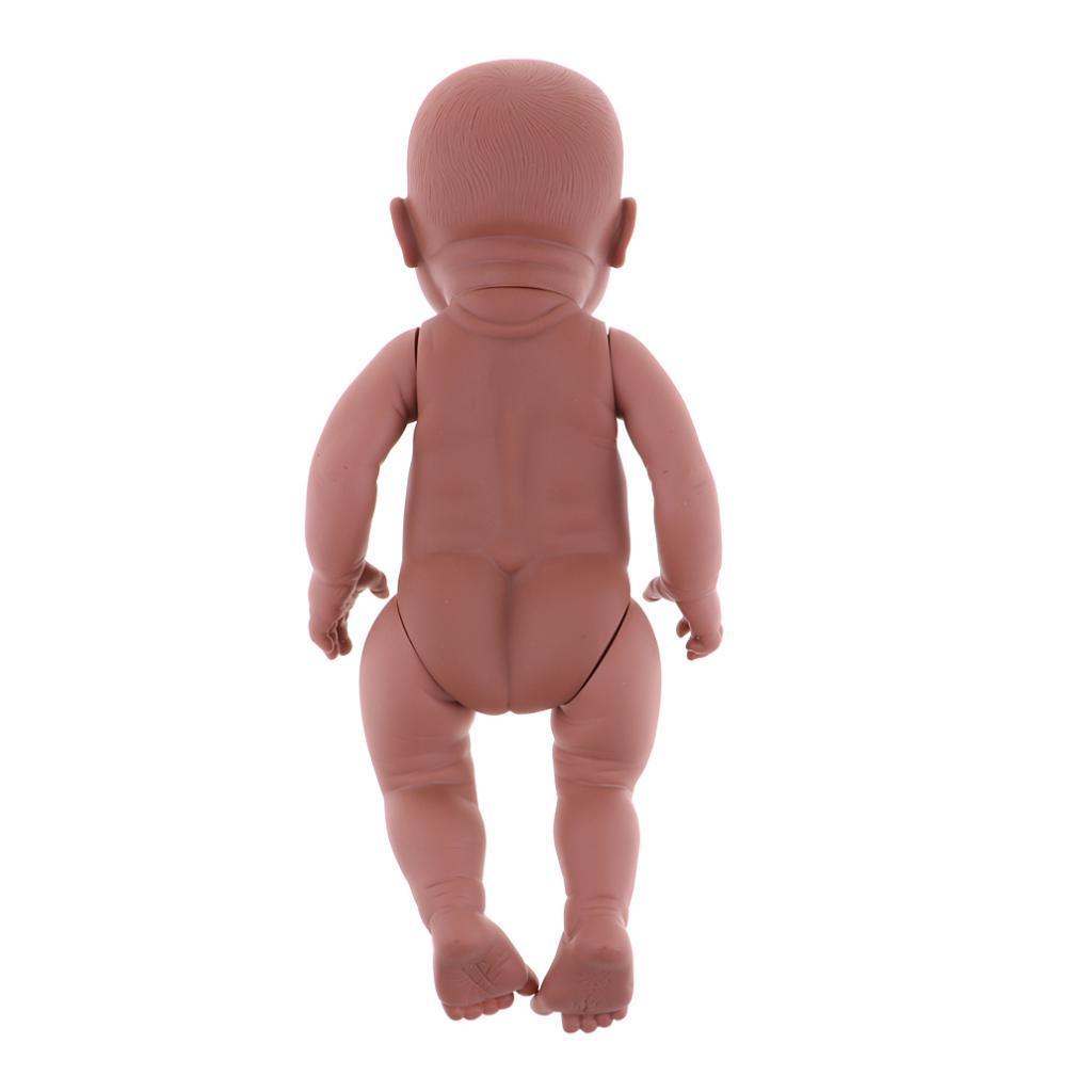 41cm Full Vinyl Lifelike Nude Doll Model Realistic Baby Doll Baby Girl Doll