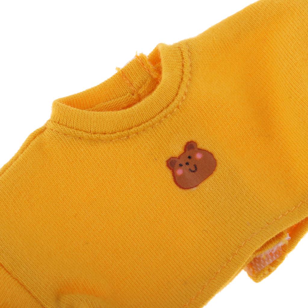 1/6 Top and Pleated Skirt Suit for Blythe Azone Licca Doll Yellow+Green