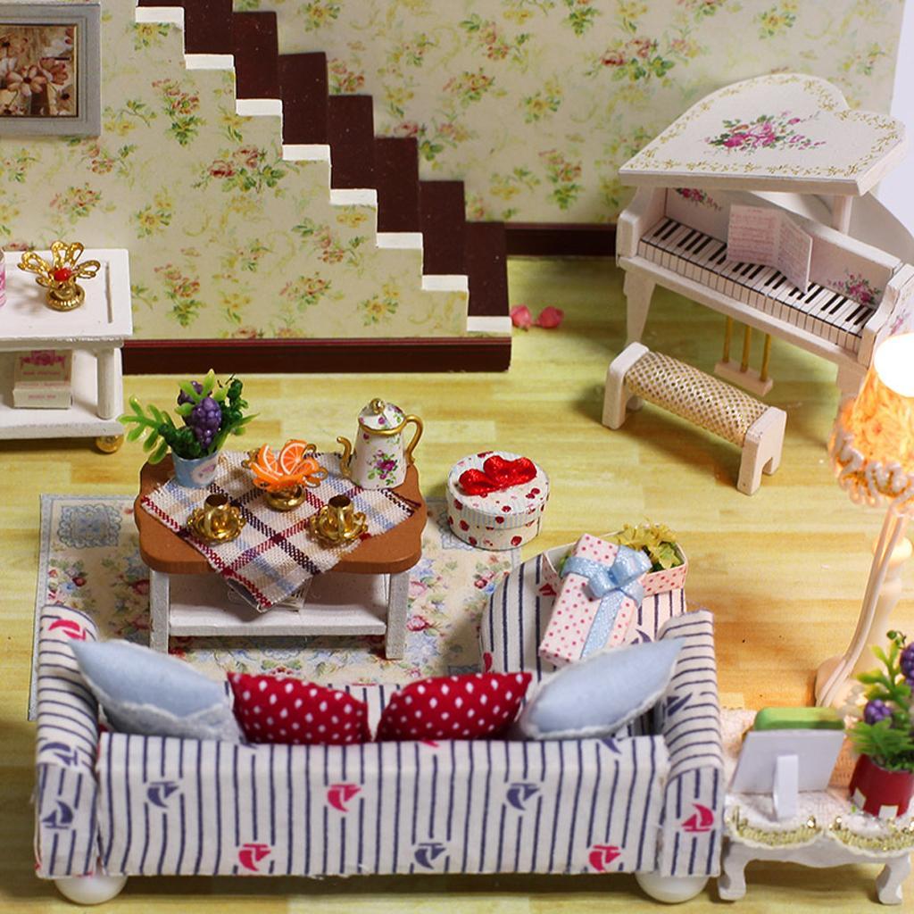1:24 DIY Assembly Miniature Dollhouse Model Kit - Amsterdam Village Themed