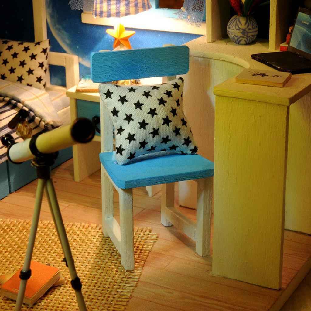 1:24 DIY Assembly Miniature Dollhouse Model Kit - Dream of Sky